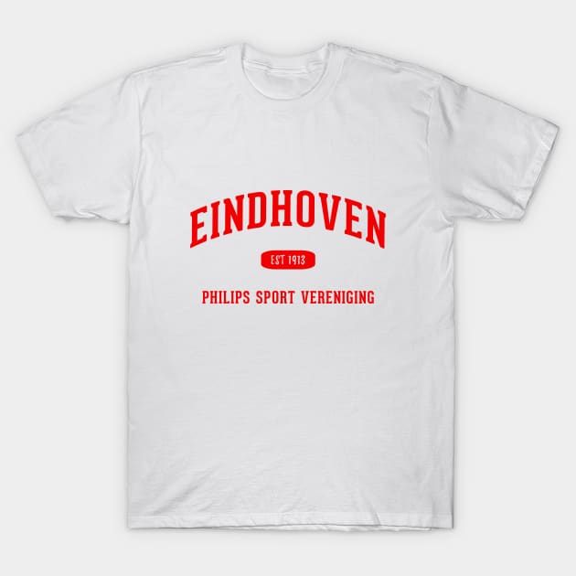 PSV Eindhoven T-Shirt by CulturedVisuals